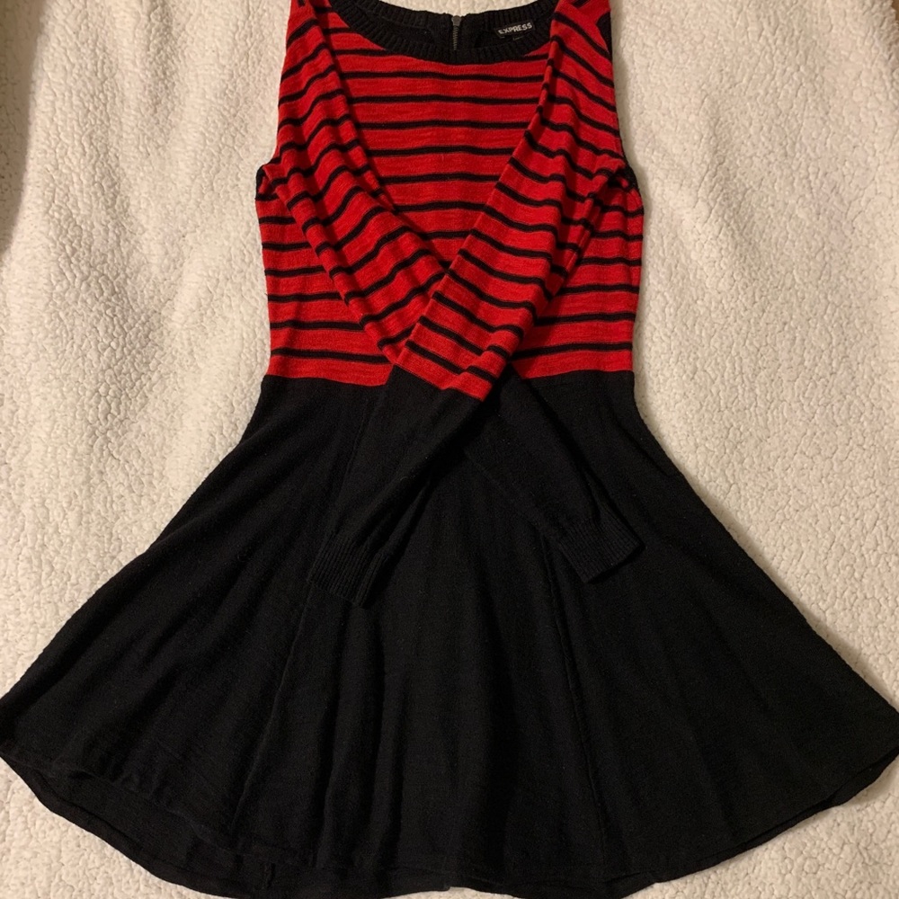 Woman’s Express small red dress